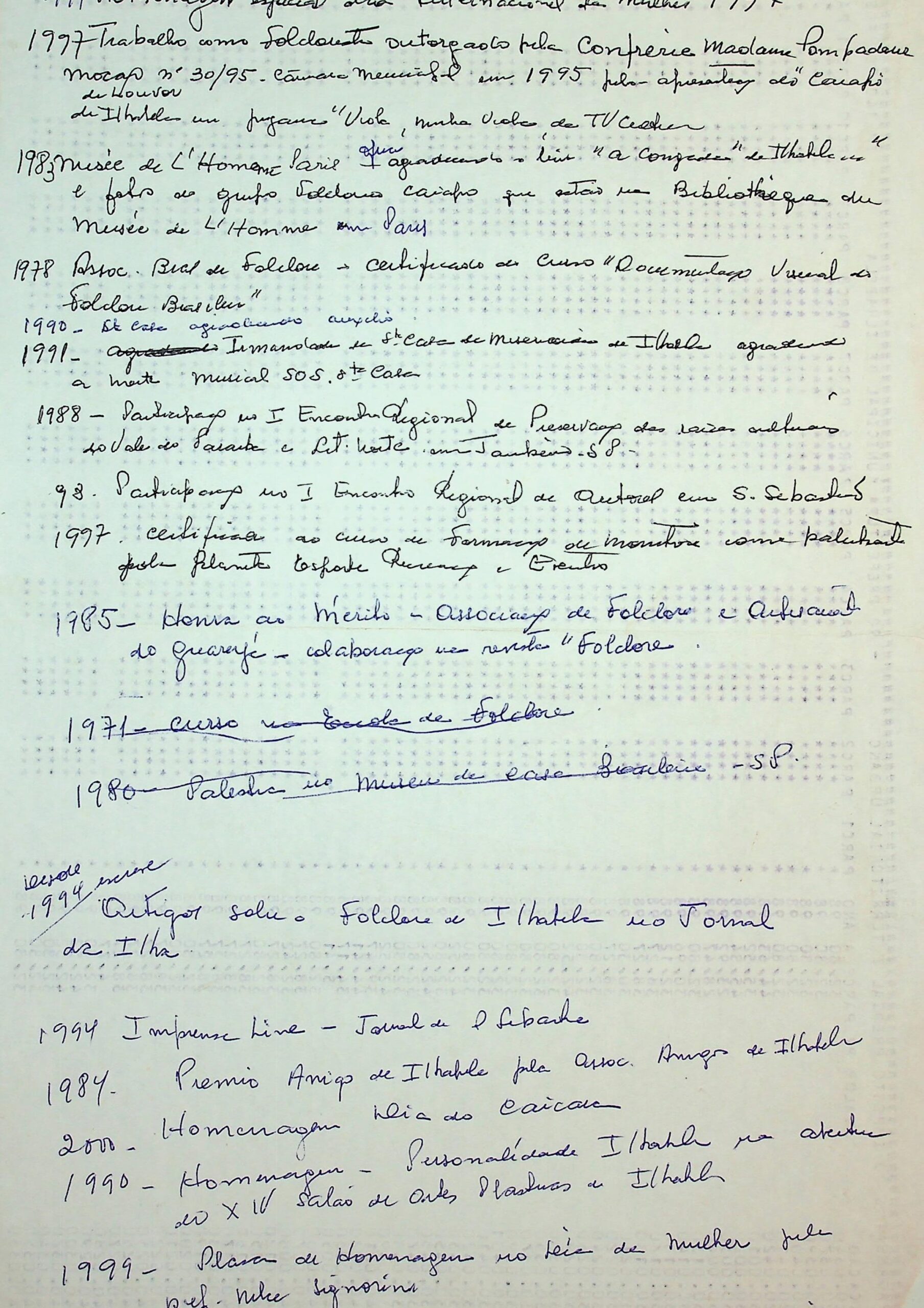 CV completo de Ded&eacute;